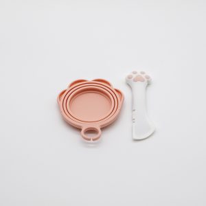 Dosendeckel & Futterlöffel Set - Rosa