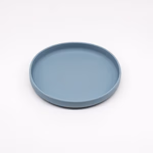 Katzennapf aus Silikon - Pastelblau