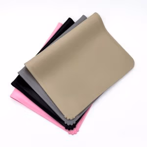 Napfunterlage aus Silikon - Beige
